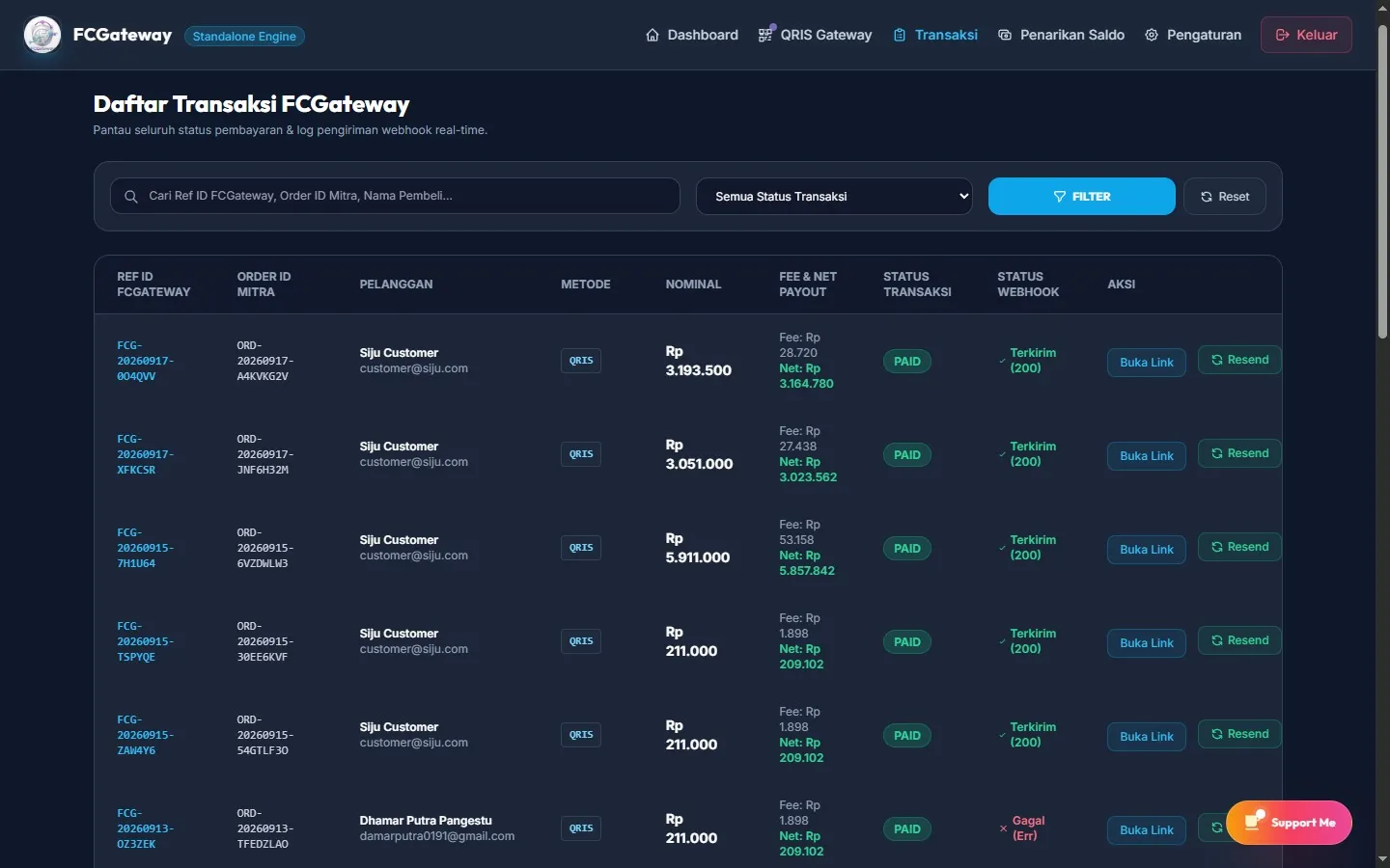 Screenshot PaymentBridge: Self-Hosted QRIS Dynamic & Payment Gateway Engine - #1