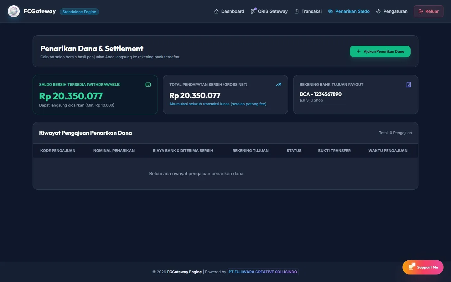 Screenshot PaymentBridge: Self-Hosted QRIS Dynamic & Payment Gateway Engine - #2